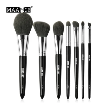 

MAANGE New 7 pcs Pro Makeup Brushes Set High Quality Brush for Makeup Synthetic Hair Powder Foundation Eyeshadow Make up Brushes