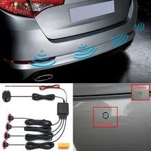 Adjustable Flat Panel Car Parking Sensor Reverse Standby Backup System Buzzer Alarm Kit With 2.5 Meter Line Power Cord Hole Saw Adjustable Flat Panel Car Parking Sensor Reverse Standby Backup System Buzzer Alarm Kit With 2.5 Meter Line Power Cord Hole Saw