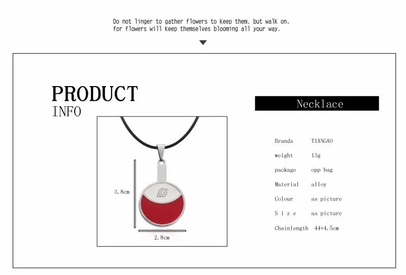 Трендовое японское аниме ожерелье эмблема Наруто кулон ниндзя Сейлор Мун кулон Сказочный хвост Учиха ша Rinn Gann ожерелье s& Кулоны