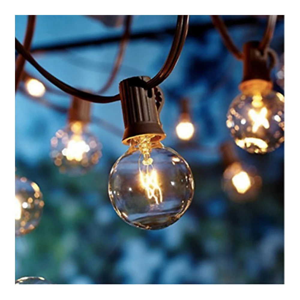 Luces led decoracion terraza y jardin гирлянда guirnatda внешнее свадебное искусственное украшение