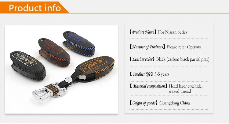 Luckeasy для nissan infiniti 4/5 кнопки rogue кожа Ключи сумка/чехол кошелек держатель key2a