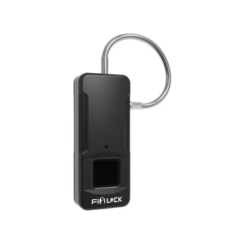 

FipiLock FL-P4 Smart Fingerprint Lock Portable Outdoor PodLock Waterproof IP65