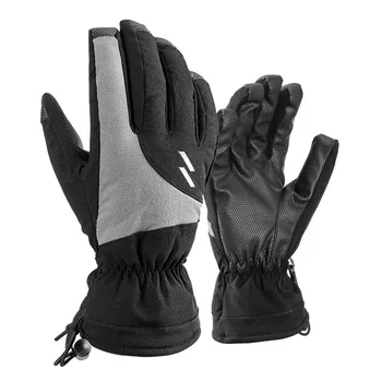 

Skiing Gloves Winter Thicken Non-Slip Warm Lock Temperature Riding Gloves with Anti-Lost Button for Bike Motorcycle Outdoor