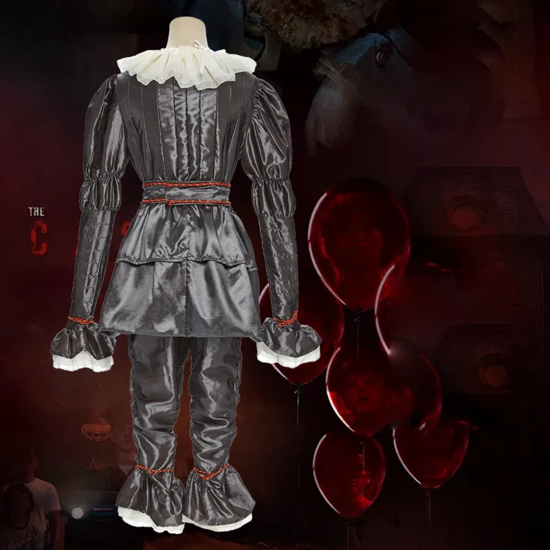 Хэллоуин Стивен Кинг ИТ Джокер Pennywise Chapter Two 2 костюм клоуна для косплея взрослый человек и Женская праздничная одежда Prop
