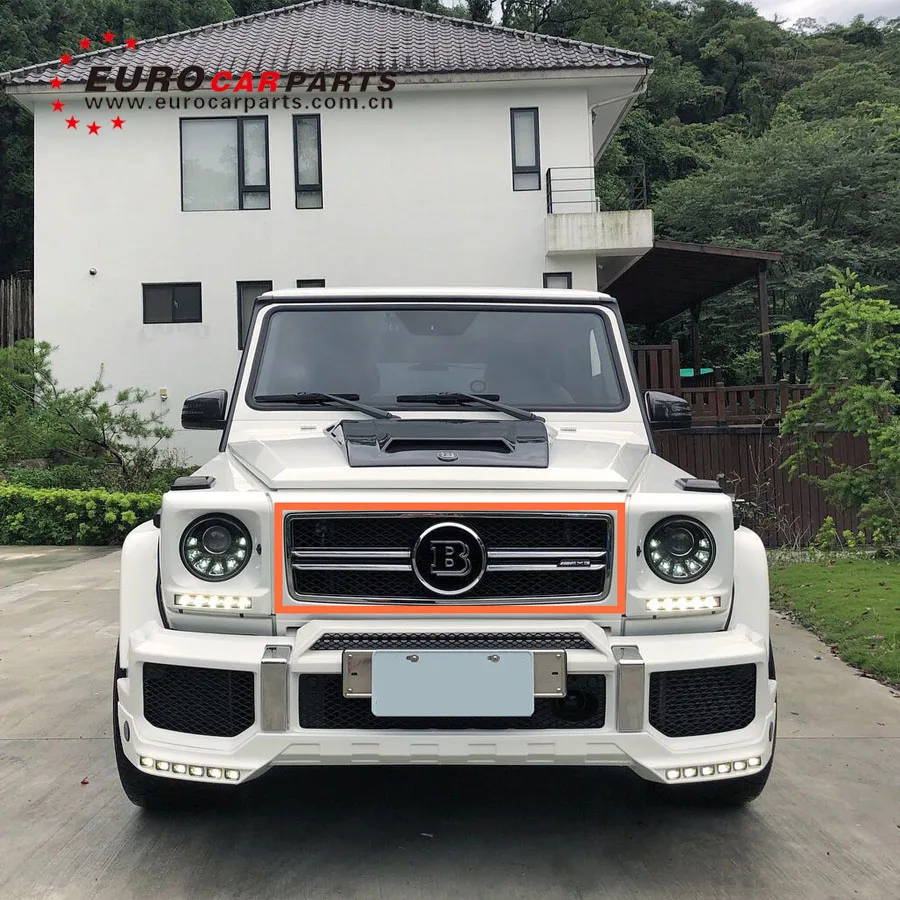G класс w463 B стиль ABS передняя решетка подходит для G350 G400 G500 G55 G63 G65 вытяжка черный
