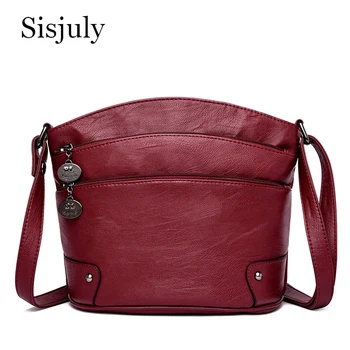 

Sisjuly Shell Bag Women Leather Shoulder Bag Luxury Handbags Brand Women Bags Designer Ladies Hand Crossbody Bags For Women 2019
