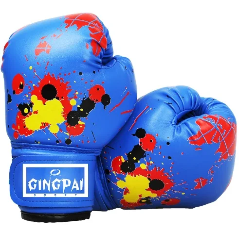 นวมชกมวย นวมวย ไทยและสากล Muaythai หนัง High Quality Adult Child Women/Men Boxing Gloves Leather 11