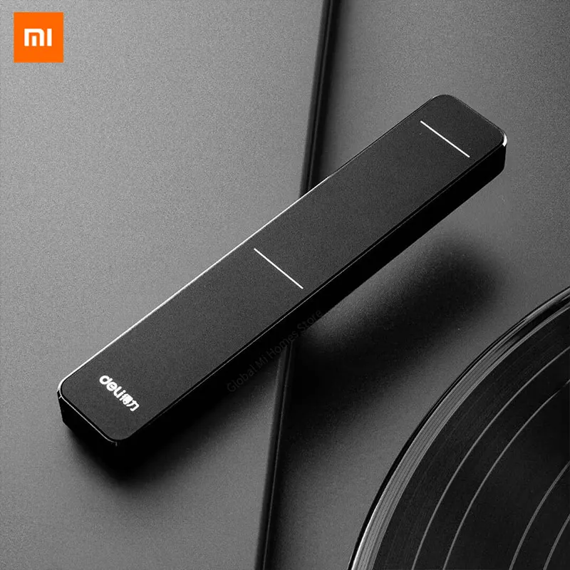 Xiaomi Mijia Deli флип-Ручка 30 м Пульт дистанционного управления зарядка лазерная проекция демонстрационная ручка пульт дистанционного управления Указатель управления пейджер обучение