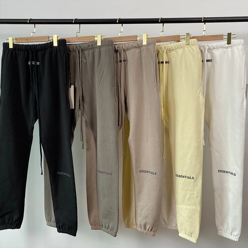 2020ss los hombres de CARL pantalones reflectantes carta impresión Casual pantalones de moda Otoño primavera joggers de Hip Hop