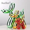 Plating balloon dog Statue Resin Sculpture Home Decor Modern Nordic Home Decoration Accessories for Living Room Animal Figures ► Photo 1/6