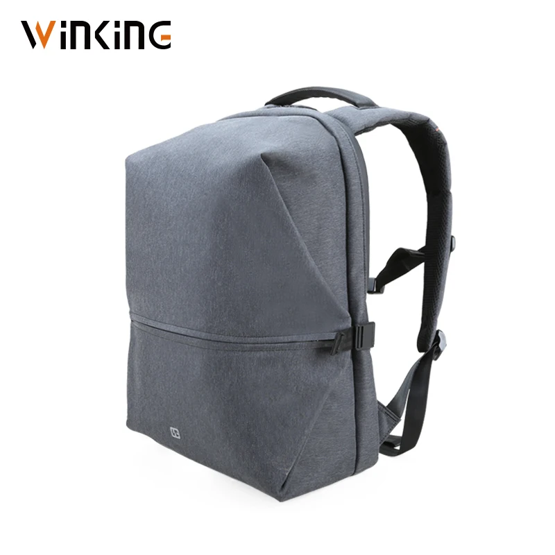 

Winking Casual Men Backpack Waterproof Travel Backpack USB Charging Laptop Backpack 15-15.6 inch School Bags for Teenage Boys