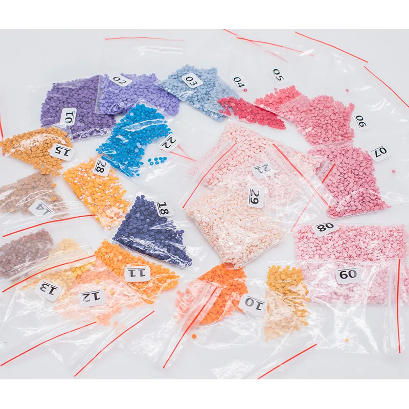 5D Diamond Painting Kits Frame Winter Landscape Cross Stitch Kits for Christmas Decoration Gift