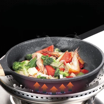 

Stainless Steel Gas Cooker Windproof Cover Energy Saving Windproof Gathering Ring Gas Stove Bracket Cookware Part