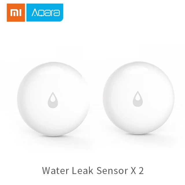 Water Leak Sensor Xiaomi Aqara Gateway 2 хаб умный дом розетка светильник беспроводной переключатель двери окна человеческого тела датчик воды Mijia Apple HomeKit APP - Цвет: Water Leak Sensor