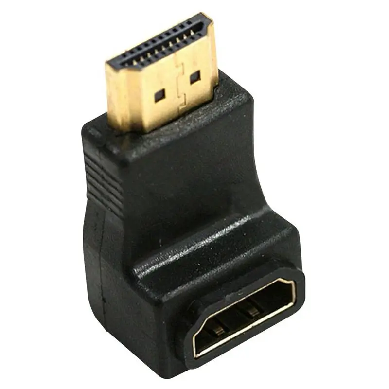 HDMI мужчин и женщин преобразования L Тип 4 точечный набор HDMI разъем 90 градусов+ 270 градусов HDMI адаптер 4 K x 2 K@ 30 Гц 1080 p HD