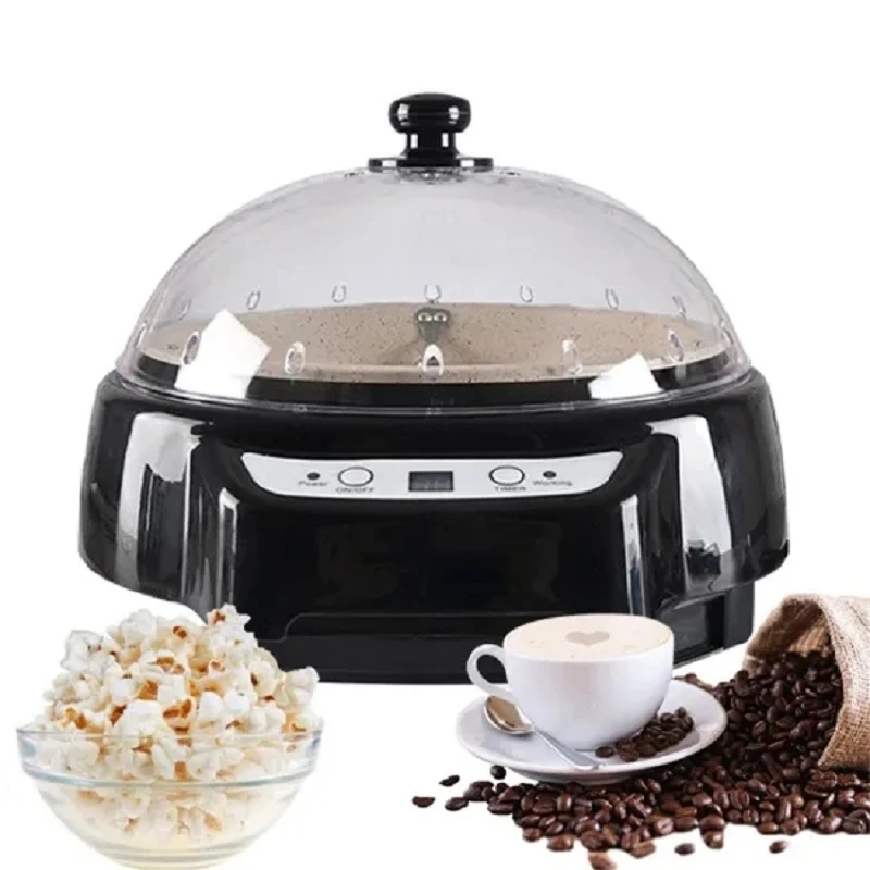Coffee Roaster Machine Popcorn Coffee Bean Roasting Digital Display