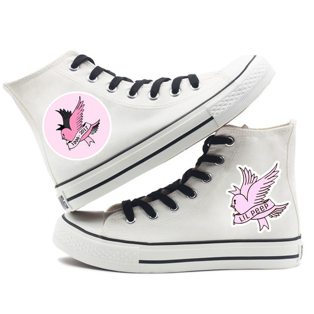 LIL PEEP THEMED HIGH TOP SHOES (14 VARIAN)