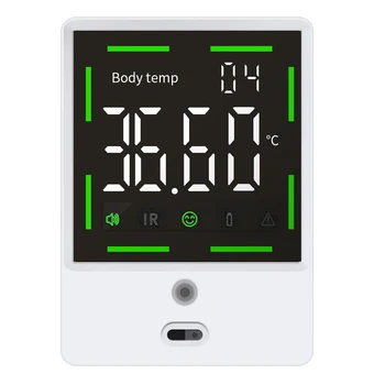 

Wall Mounted Temperature Measurement School Infrared Home With Alarm Forehead Thermometer Accurate Office Community Non Contact