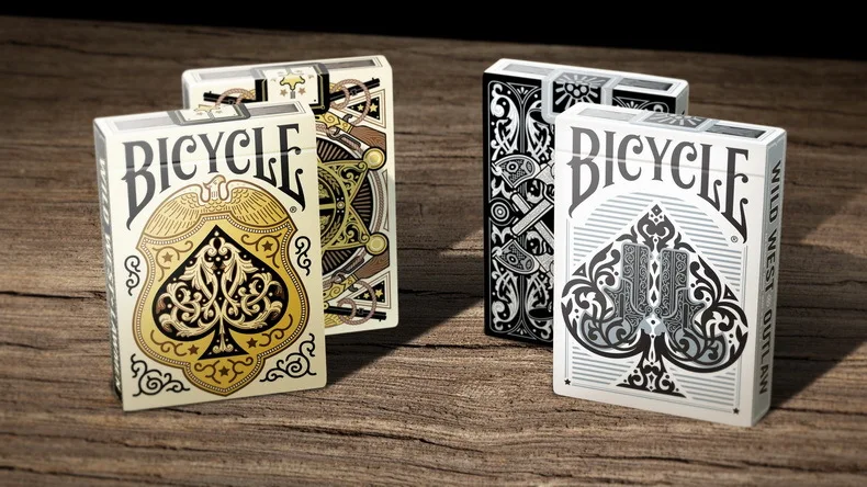 Велосипед Wild West игральные карты Outlaw/Lawmen версия Deck USPCC ограниченное издание карты коллекционный покер Волшебные трюки реквизит