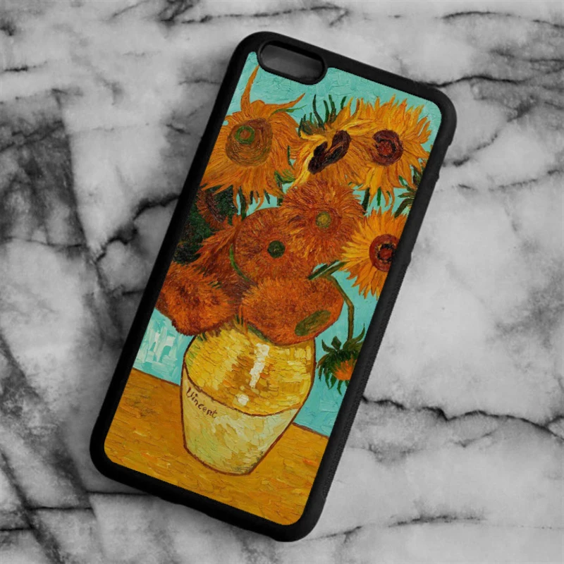 Хаки KETAOTAO Vincent Van Gogh Notte Stellata чехол для телефона s для iPhone 4S 5C SE 5 5S 6 6S 7 8 Plus X чехол из мягкого ТПУ резины силикона - Цвет: Хаки