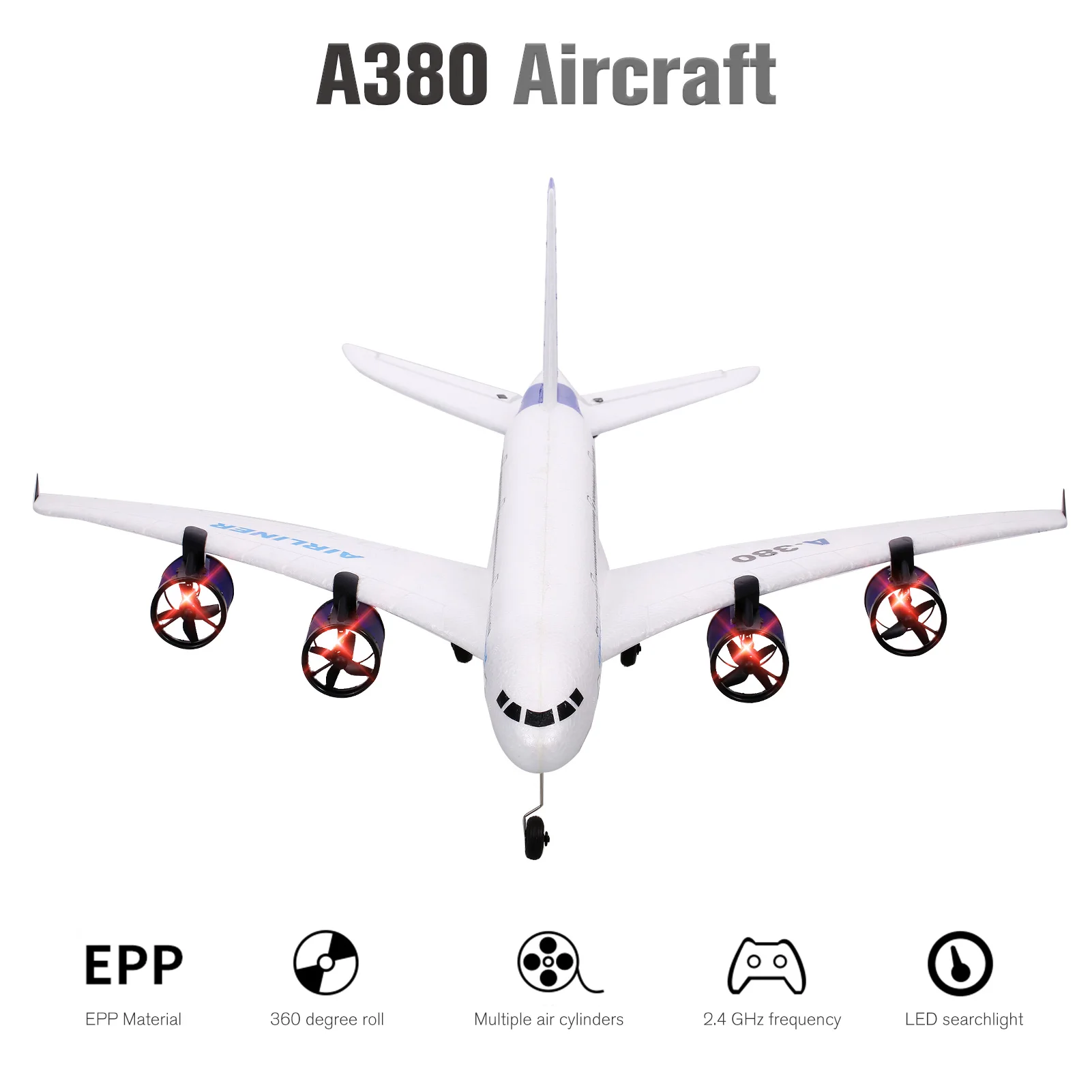 Avião de controle remoto com asas fixas, avião elétrico RC, espuma Epp, DIY  Flight Toys, Built-in Gyro, 2.4GHz, 2CH - AliExpress