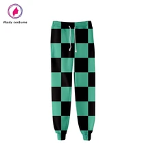 Demon Slayer: Kimetsu no Yaiba мужские спортивные брюки высокого качества спортивные лосины модные популярные удобные повседневные брюки