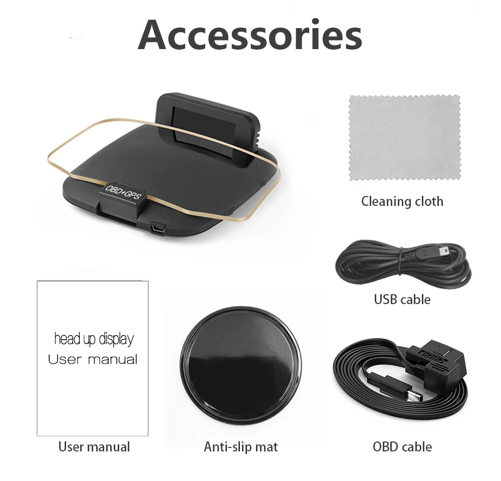 2020 Head Up Display OBDII Car HUD Electronics Display Diagnostic Tool Driving Computer HD Color Projector OBD2+GPS Dual Mode 2020 Head Up Display OBDII Car HUD Electronics Display Diagnostic Tool Driving Computer HD Color Projector OBD2+GPS Dual Mode