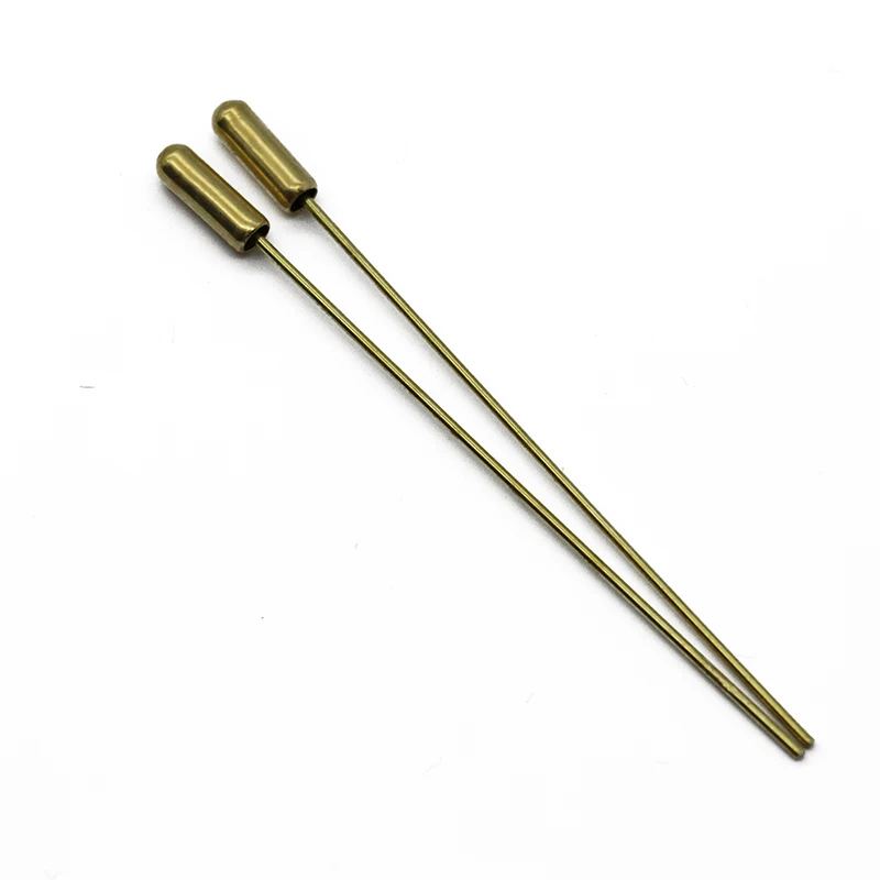 Original Copper Mibrow, 40 шт., 70 мм, медная, родиевая, бронзовая брошь, булавки, безопасные булавки с фиксаторами, концы для DIY, брошь, булавки, ювелирные изделия, результаты маркировки - Цвет: Original Copper