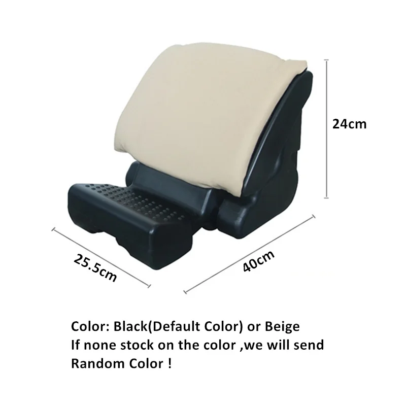 ALWAYSME Footrest Foldable Ottomans Stool For Office,Under Desk,Car
