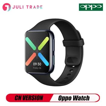 

OPPO Watch 41/46 mm Smart Watch AMOLED Display GPS NFC Bluetooth 4.2 WiFi Wear OS Google Watch VOOC Quick Charge FunctionBlack