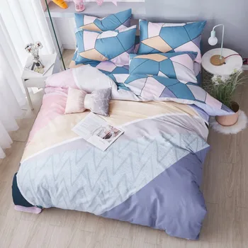 

Simple Stripes Europe America Bedding Set Cotton Baby Children Boys Duvet Cover Bedlinen Comforter Cover Flatsheet Twin Queen