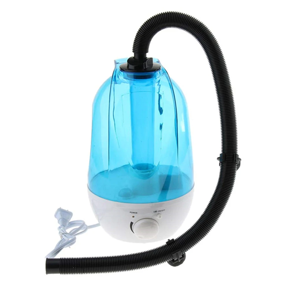 3L/4L бесшумный увлажнитель воздуха испаритель Vivariums черепаха большой емкости ящерица-амфибия портативный супер фоггер для Террариум для рептилий - Цвет: EU 4L
