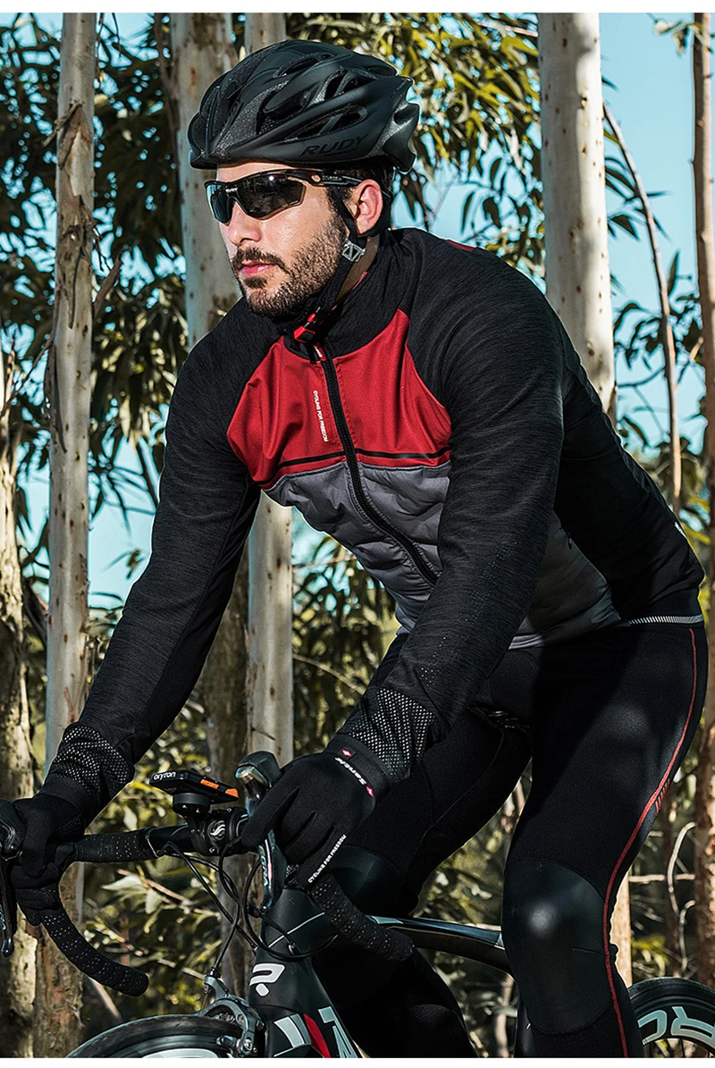 Santic, Мужская велосипедная Джерси, зимняя, с длинным рукавом, сохраняет тепло, хлопок, для горного велосипеда, Джерси, термо флис, ветрозащитная, для улицы, спортивная одежда
