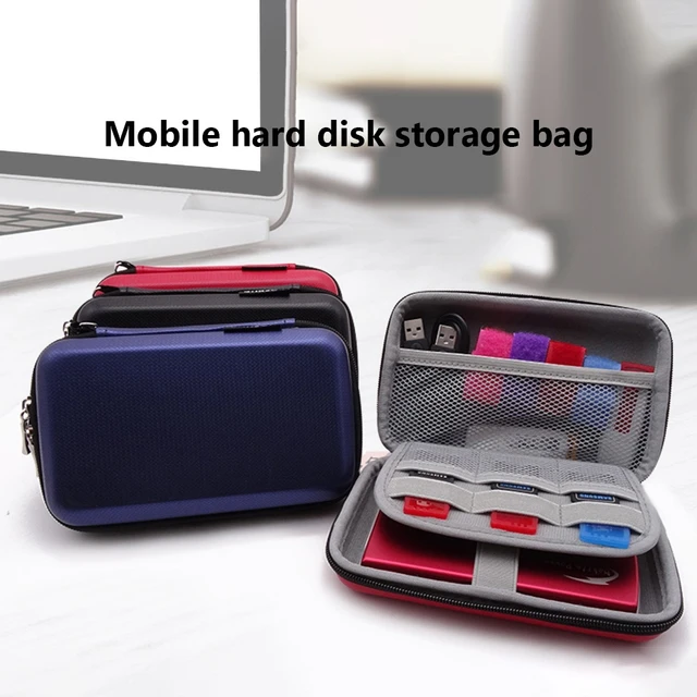 Pochette Portable Pour Disque Dur Externe De 2.5 Pouces, Étui Pour