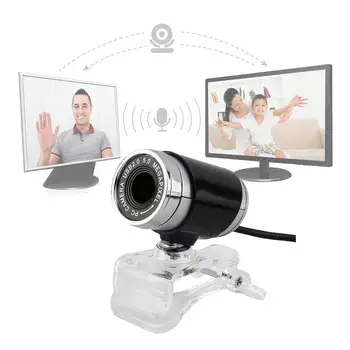 

Original ANC Web Camera PC Computer Night Vision Webcam Without Free USB Web Cam Camera HD Webcamera Driver Microphone C1T6