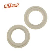 Ghxamp 2,5 дюймов динамик подвеска пена объемный боковой белый утолщаются запчасти для ремонта динамика складное кольцо 2 шт
