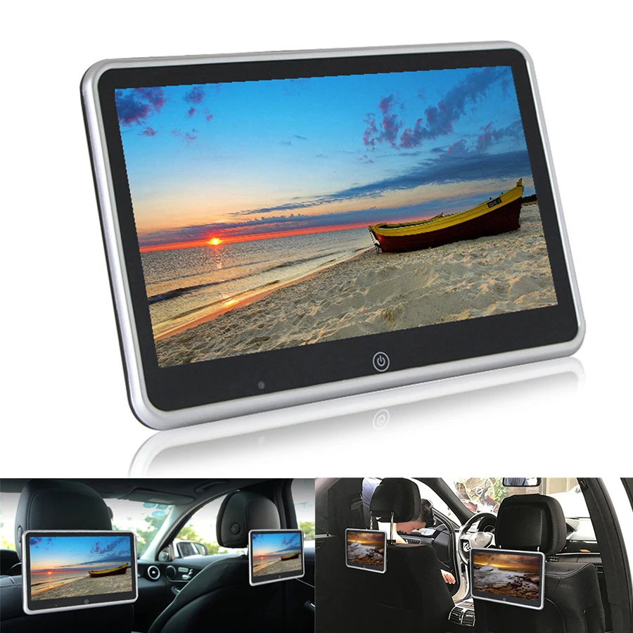 

10.1 inch Car Headrest Monitor MP5 Player Mirror link HD 1080P FM Bluetooth Monitor With USB/SD Multimedia Player