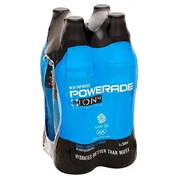 

Powerade ION4 Isotonic Berry & Tropical Fruit Sports Drink (4x500ml)