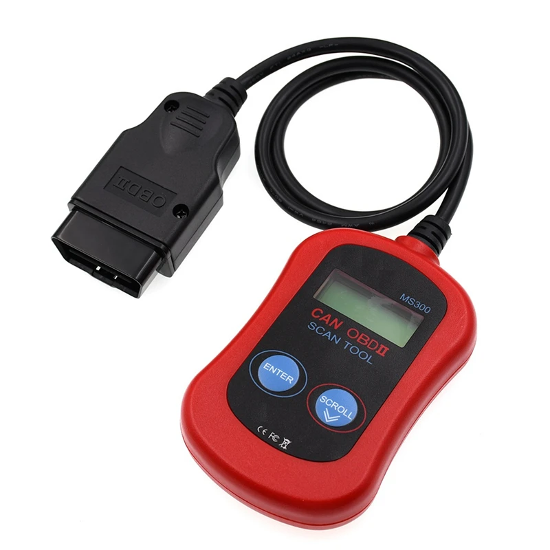 Для autel Maxiscan MS300 OBD2 сканер выключить проверку света двигателя считыватель кодов считывание и стирание кодов неисправностей может диагностический инструмент сканирования