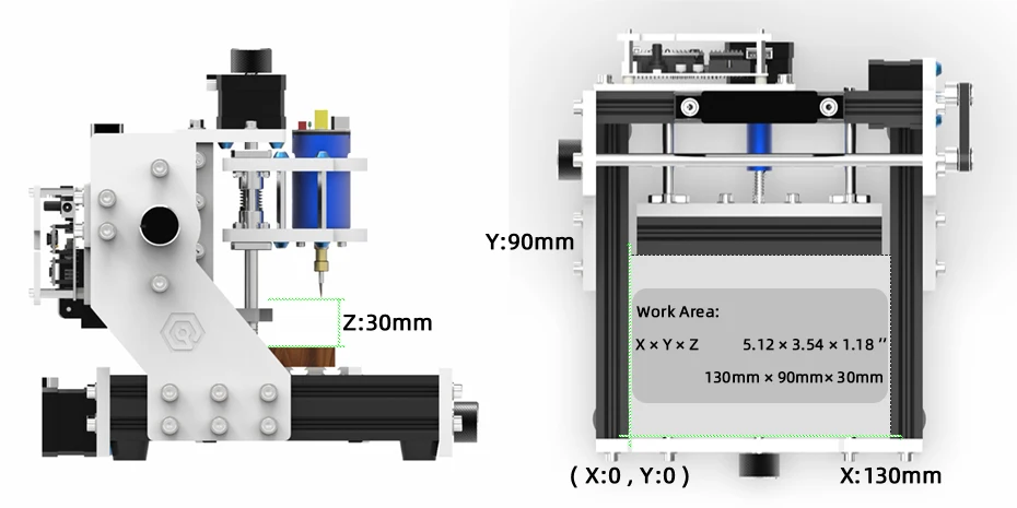 GKTOOLS CNC 1309 DIY GRBL Настольный хобби мини гравировальный станок по дереву резьба PCB фрезерная мельница резак гравер машина