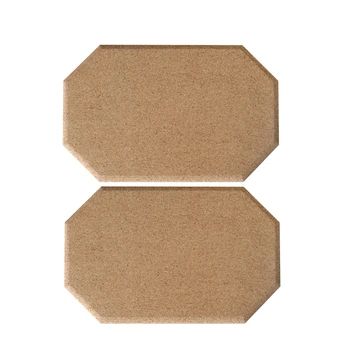 

2pcs Exercise Fitness Training Auxiliary Accessories Pilates Textured Yoga Block High Density Gym Cork Home Brick Non Slip Tool