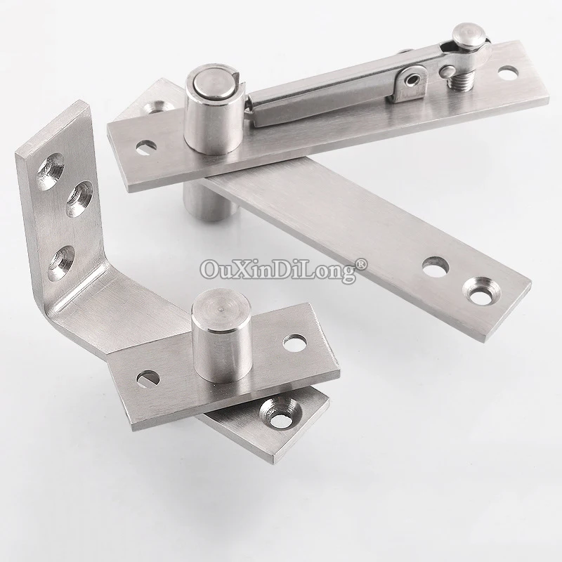 HOTStainlessSteelHeavyDutyDoorPivotHingesInvisibleHiddenFloorSpringDoorHinges