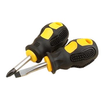 

Mini Stubby Screwdriver Flat Head Slotted Pozi Phillips Small Compact Hand Tools