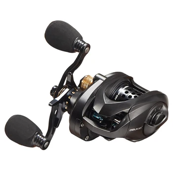 

7.2:1 Baitcast Fishing Reel Rock Wedkarstwo Wheels 8kg Max. Drag Metal Fishing Vessel Distant Wheel Carrete De Pesca