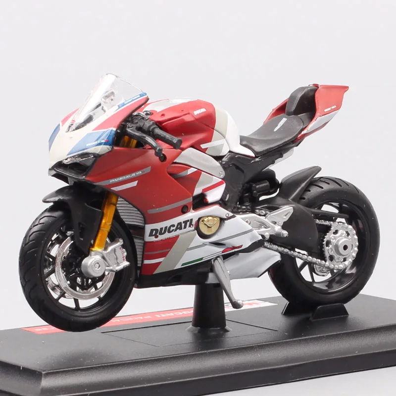 Гоночный велосипед Maisto 1 18 Ducati Panigale V4 S GP гоночная модель мотоцикла Литые и