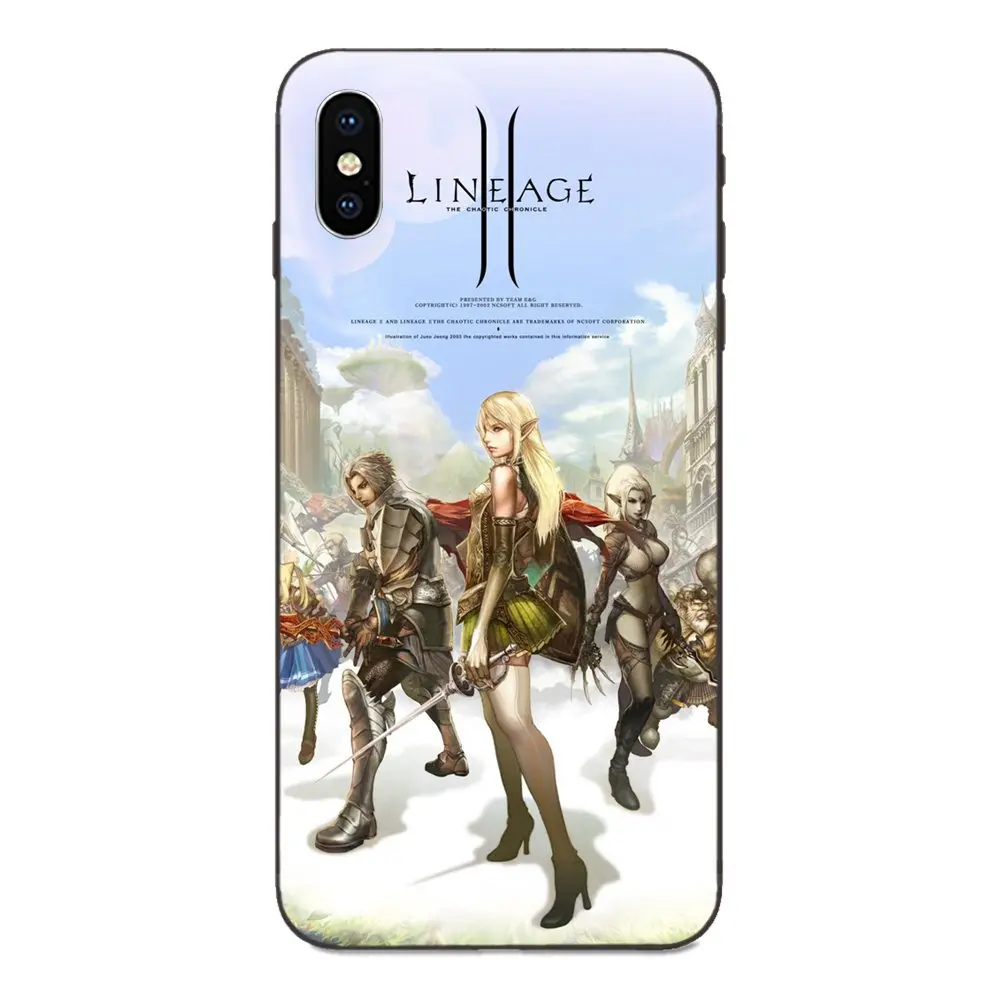 as picture Игровой Lineage 2 Revolution для Xiaomi mi x Max Note 2 2S 3 5X6 6X8 9 SE A1 A2 Lite Play Pro F1 TPU Art Print - Цвет: as picture