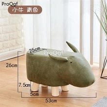 ProQgf 1Pcs cartoon animal shape Nursery School Child Stool zhederen qinkeniu