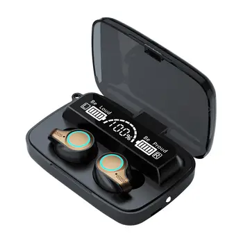 

M18 TWS Bluetooth In-Ear Wireless Noise Cancelling Stereo Sports Music Earphones Ergonomically Designed Earplugs With Mic