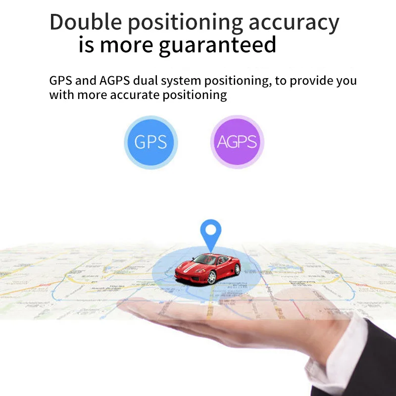 Автомобильный gps трекер GT02A Google Link отслеживание в реальном времени