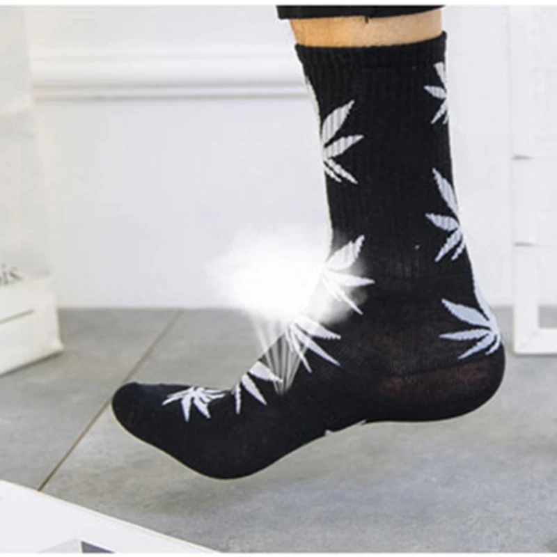 CXZD fashion comfortable men's high quality cotton socks maple leaf maple casual insect weed stockings spring and autumn winter